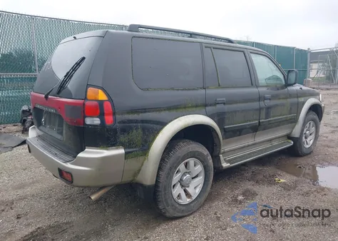 2001 Mitsubishi Montero Sport Xls z USA, uszkodzony, nr VIN JA4LS31H91P061766